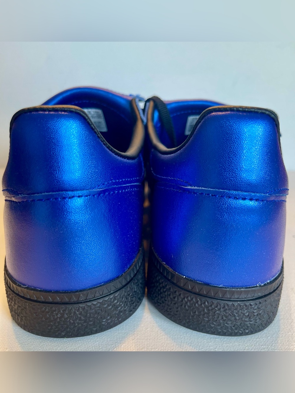 NIB ADIDAS HANDBALL SPEZIAL LT LUCID BLUE BLACK SNEAKERS WOMENS 8.5 - Picture 8 of 12